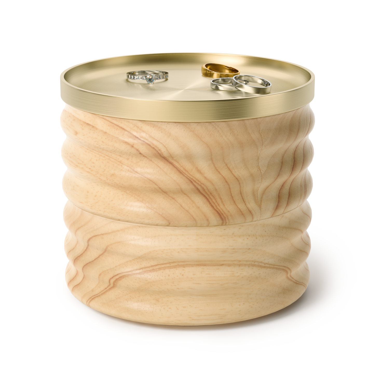 Tesora Wood Storage Box