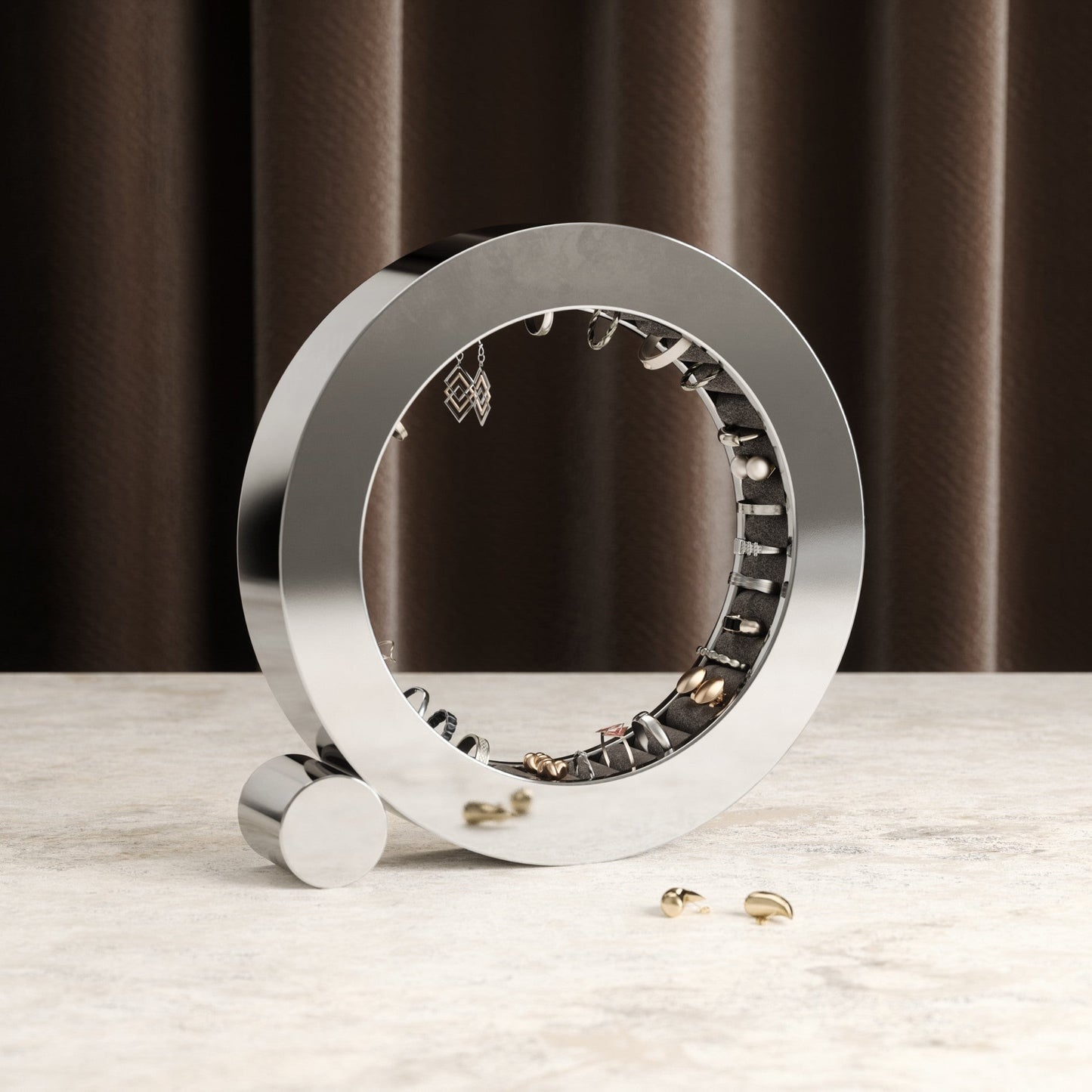 Ferris Metal Jewelry Organizer