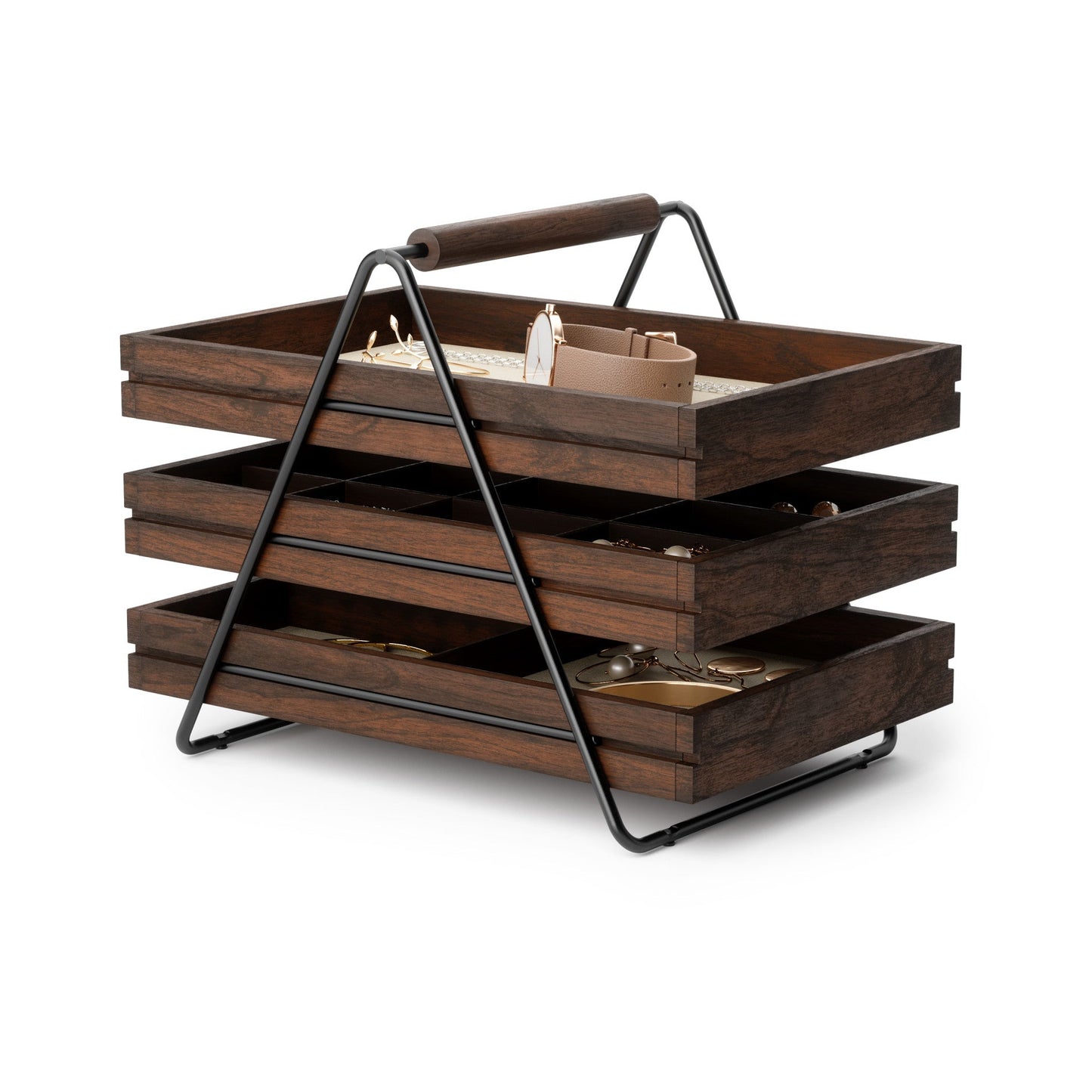 Terrace 3-Tier Jewelry Tray